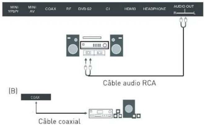 SEG Arcos - Connexion à un système audio - 1