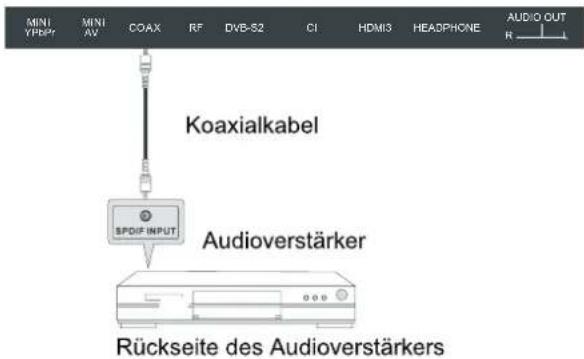 SEG Arcos - Koaxialen digitalen Audioausgang verwenden - 1