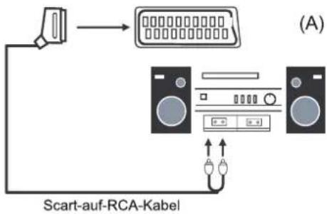 SEG Arcos - Mit einer Stereoanlage verbinden - 1