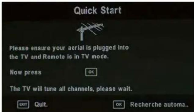 SEG Nagano - Allumer /teéindre le téléviseur avec éclairage LED en arrêté-plan - 1