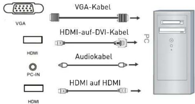 SEG Nagano - PC-Verbindung über VGA-bzw. HDMI-Kabel - 1