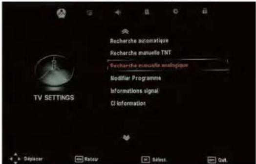 SEG Nagano - Menu TV SETTINGS (RéGLAGES TV) - 1
