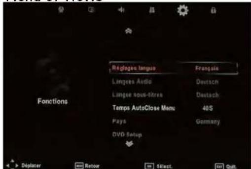 SEG Nagano - Menu OPTIONS - 1