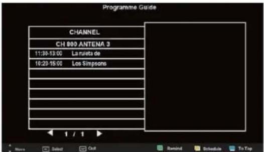 SEG Nagano - EPG menu - 2