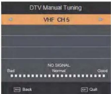 SEG Nagano - DTV Manual Tuning - 1