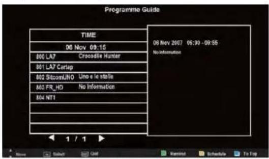 SEG Nagano - EPG menu - 1