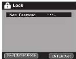 SANSUI SLED2228 - To register a password - 1