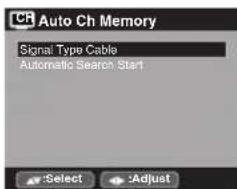 SANSUI SLED2228 - Air/Cable selection - 2