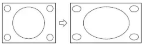 SANSUI SLED2228 - Cinema Wide1 (pour émissions de format 4:3) - 1