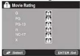 SANSUI SLED2228 - Movie Rating - 1