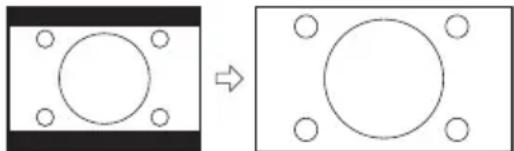 SANSUI SLED2280 - Cinema Wide2 (for letter box programs) - 1