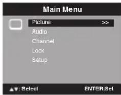 SANSUI SLED2280 - Quick guide for menu operation - 3