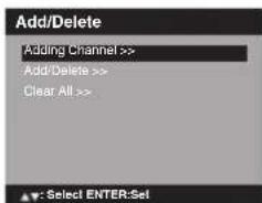 SANSUI SLED2280 - Adding Channel - 1