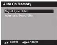 SANSUI SLED2280 - Air/Cable selection - 2