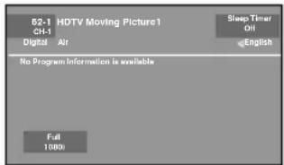 SANSUI SLED2280 - Affichage - 1