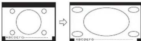 SANSUI SLED2280 - Cinema WIDE3 (pour émissions de format boîte aux lettres avec sous-titres) - 1