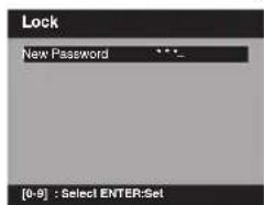 SANSUI SLED2280 - To register a password - 1