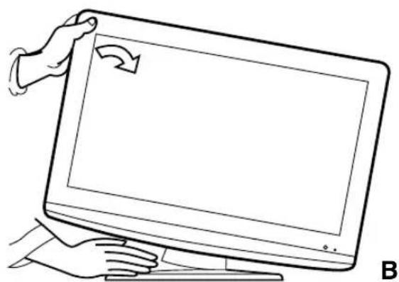 SANSUI HDLCDVD199 - How to remove the stand - 2