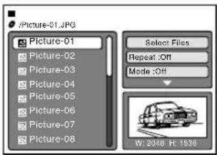 /Picture-01.JPG Picture-01 Picture-02 Picture-03 Picture-04 Picture-05 Picture-06 Picture-07 Picture-08 Select Files Repeat :Off Mode :Off W: 2048 H: 1526