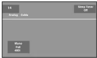 14 Analog Cable Sleep Timer Off Mono Full 4801
