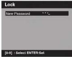 SANSUI HDLCDVD225 - Pour enregistrer un mot de passe - 1