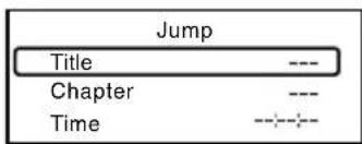 Jump Title ---- Chapter ---- Time ----
