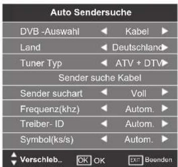 SEG Washington - Automatische Sendersuche - 1