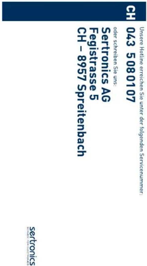 SEG Virginia - Herstellergarantie - 1