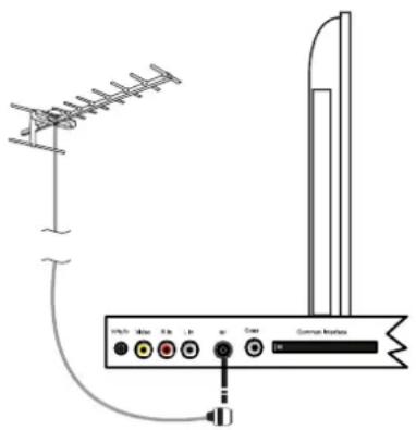 SEG Virginia - Connessione dell'antenna TV - 1
