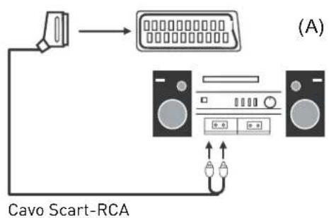 SEG Vermont - Collegamento a un impianto audio - 1