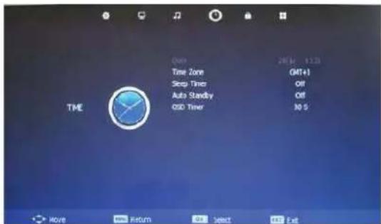 SEG Vermont - Time Menu - 1
