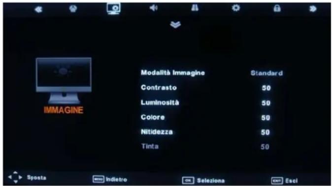 SEG Vancouver - Impostazioni del menu - 1