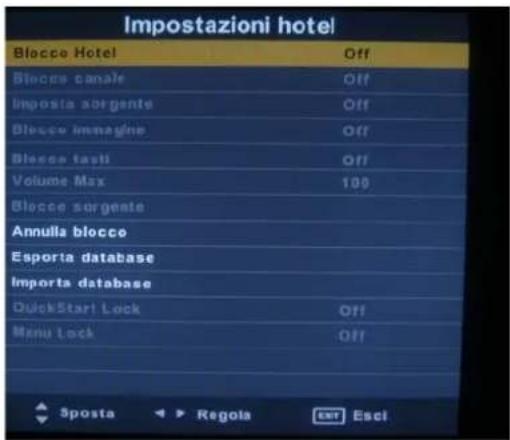 SEG Vancouver - Impostazioni del menu - 10
