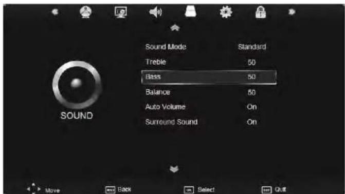 SEG Vancouver - SOUND menu - 1