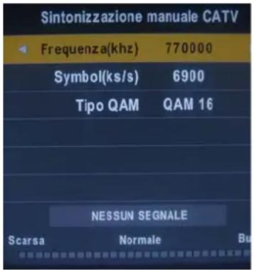SEG Vancouver - Sintonizzazione manuale CADTV (DVB-C) - 1