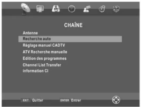SEG Utah - DTV Recherche manuelle (Recherche manuelle DTV) - 1