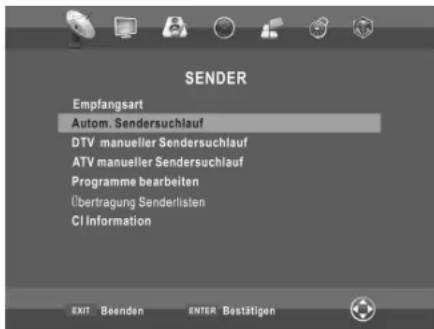 SEG Utah - Menü Sender - 1