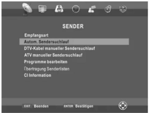 SEG Utah - DTV manueller Sendersuchlauf - 1