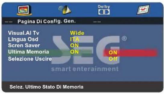 SEG Nizza - Ultima memorizzazione - 2