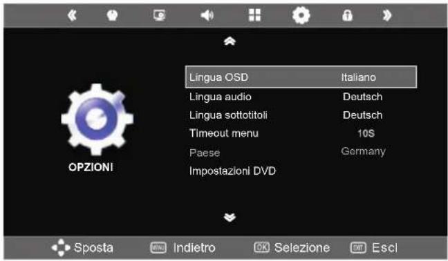 SEG Nizza - Impostazioni del menu - 5