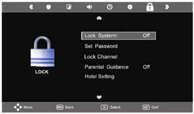 SEG Nizza - LOCK menu - 1
