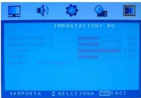 SEG Malaga - Menu impostazioni PC - 1