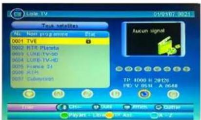 SEG Malaga - Liste TV - 6