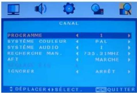 SEG Malaga - Menu Manuel programme pour ATV - 1