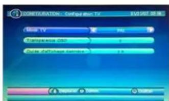 SEG Malaga - Configuration TV - 2