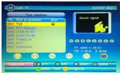 SEG Malaga - Liste TV - 7
