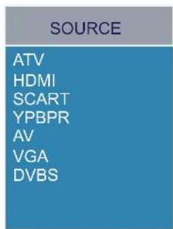 SEG Malaga - Menu Signalquelle - 1