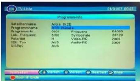 SEG Malaga - TV-Liste - 3