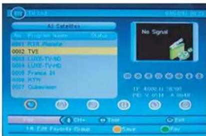 SEG Malaga - TV List - 1