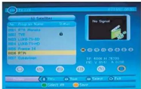 SEG Malaga - TV List - 6